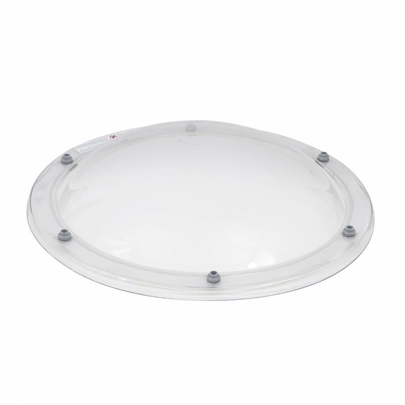Ronde lichtkoepel 3-, 4-, of 6-wandig