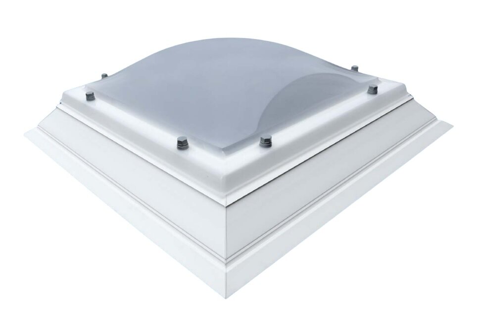 BF15 PVC ge&iuml;soleerde dakopstand voor lichtkoepel 75x75cm
