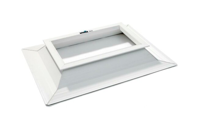 BF15 PVC ge&iuml;soleerde dakopstand voor lichtkoepel 75x75cm