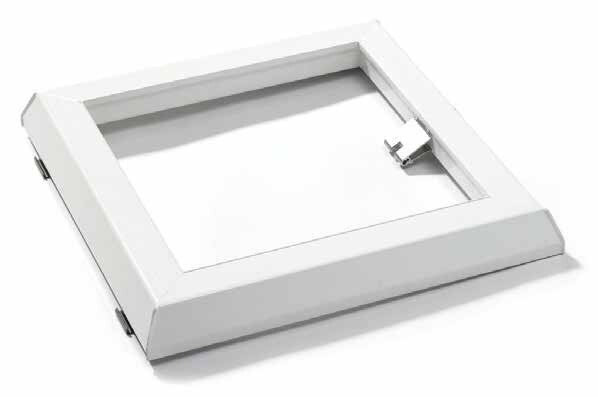 Ventilatieraam voor lichtkoepel