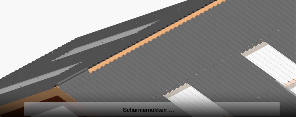 Stabipol polyester golfplaat | 177/51 | zwartgrijs |500 x 110cm
