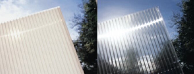 Polycarbonaat kanaalplaat TOP-X 16mm dik |  98x250cm (BxL)