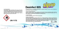 Partij 120 fles &agrave; 1ltr Sipro desinfectiespray - 80% ethanol