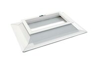 BF15 PVC ge&iuml;soleerde dakopstand voor lichtkoepel 75x75cm