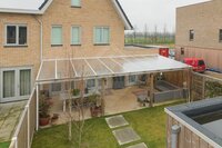 compleet dakpakket kanaalplaten 16mm + profielen  600x250cm Budget