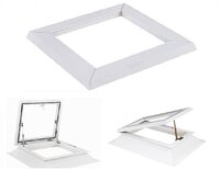 PVC raam voor ventilatie en/of dakluik