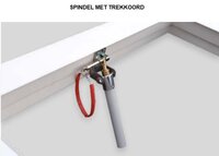 Dakbetreding &eacute;n ventilatie unit met lichtkoepel | 60x60cm 