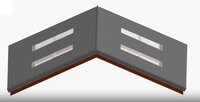 Stabipol polyester golfplaat | 177/51 | zwartgrijs | 250 x 110cm