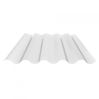 POLYCARBONAAT GOLFPLAAT 3-wandig OPAAL F 177/51 lengte 275cm