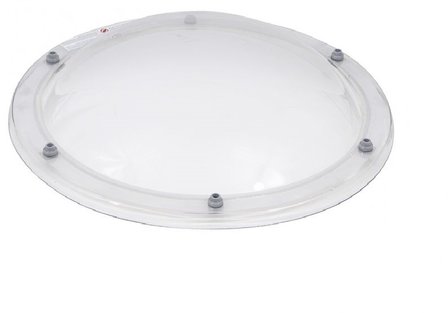 Ronde lichtkoepel 4-wandig acrylaat dagmaat 40cm