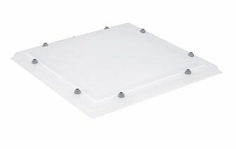 lichtkoepel ISO zeswandig acrylaat dagmaat 150x150cm 