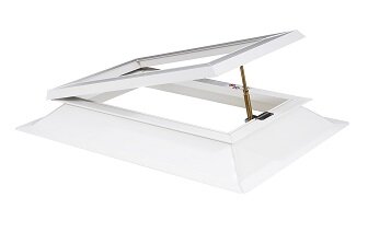 Lichtkoepel 50x50cm inclusief ventilerende dakopstand vanaf: