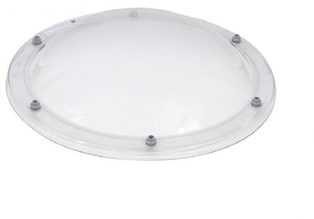 Ronde ISO-koepel / lichtkoepel 6-wandig acrylaat dagmaat 90cm