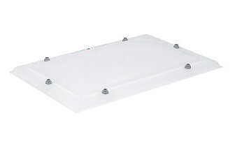 Lichtkoepel 30x130cm ventilatie inclusief opengaande opstand