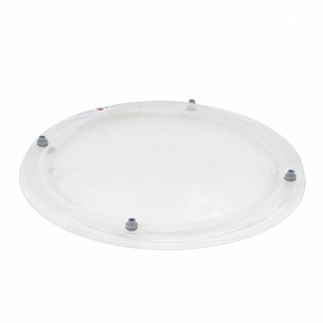 Ronde lichtkoepel 3-wandig polycarbonaat dagmaat 40cm