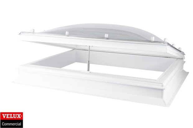 RO16 PVC rechte ventilatie opstand voor lichtkoepel 40x100cm 