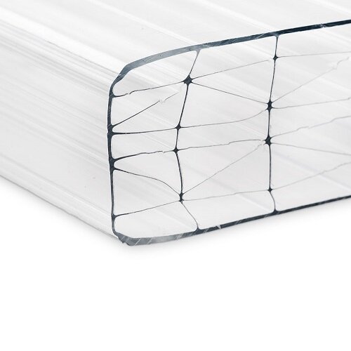 Polycarbonaat kanaalplaat 32 mm &ndash; op maat gezaagd