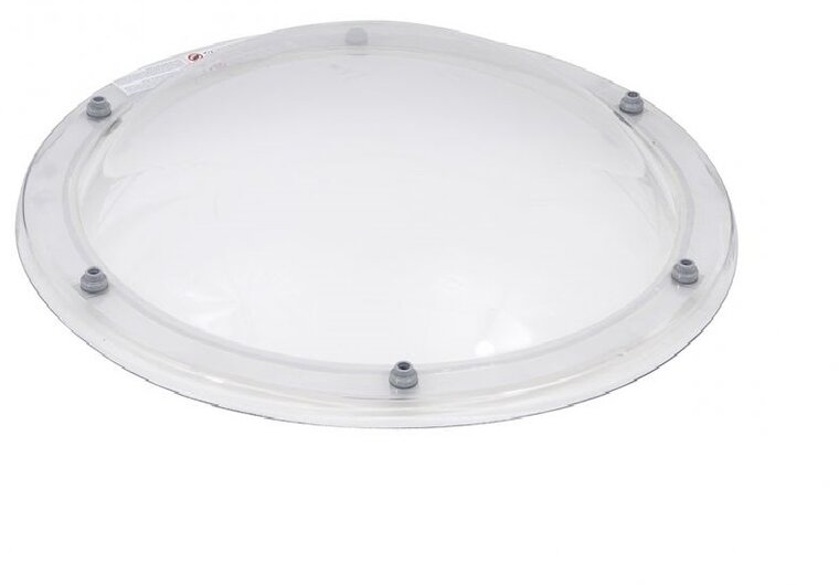 Ronde ISO-koepel / lichtkoepel 6-wandig acrylaat dagmaat 70cm