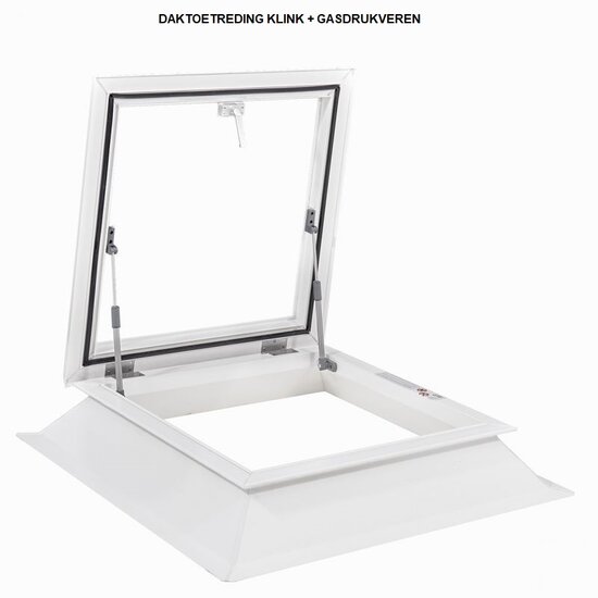 Los raamwerk ventilatie | dakluik voor lichtkoepel 75x175cm
