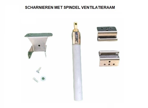 Los raamwerk ventilatie | dakluik voor lichtkoepel 40x70cm