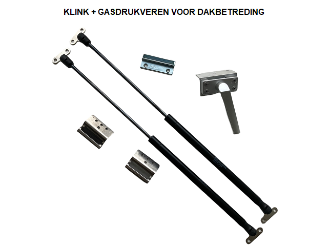 Los raamwerk ventilatie | dakluik voor lichtkoepel 40x70cm
