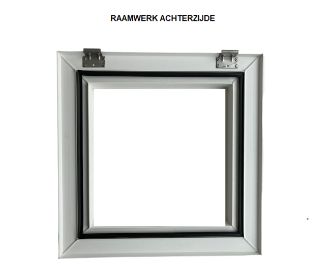 Los raamwerk ventilatie | dakluik voor lichtkoepel 40x70cm