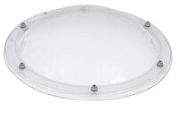 Ronde ISO-koepel / lichtkoepel 6-wandig acrylaat dagmaat 70cm