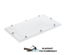Lichtkoepel dagmaat 40x70cm compleet m&eacute;t dakopstand vanaf: