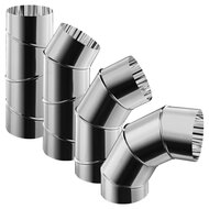 Solatube 290 DS complete set voor zijgevel 35cm rond