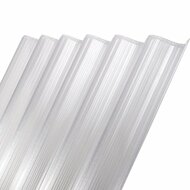 POLYCARBONAAT GOLFPLAAT 3-wandig OPAAL F 177/51 lengte 125cm