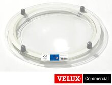 Ronde lichtkoepel acrylaat dubbelwandig &Oslash; 40cm
