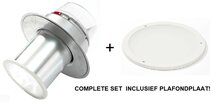 Velux daglichtbuis voor plat dak | 25cm rond | COMPLETE SET!
